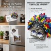 3D Resin Fridge Magnet New Orleans Mardi Gras Mask Unique