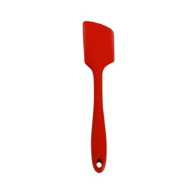 RSVP International Ela Series Espátulas resistentes al calor para cocinar y hornear, raspador de goma de acero envuelto en silicona fuerte, espátula, 