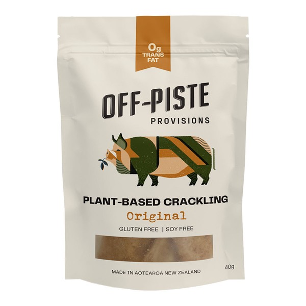 Off-Piste Provisions Plant-Based Crackling - Original - 40gm