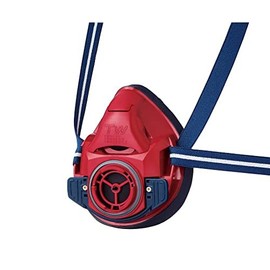 Shigematsu TW (TwoWay) TW01SC 11860 Replaceable Dust Mask, Direct Connected Small Poisoning Mask, Red Large Size (Absorption Can, Filter Sold Separately)