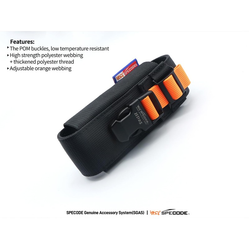 SPECODE Holster-Pro for Flashlight Case-HD25
