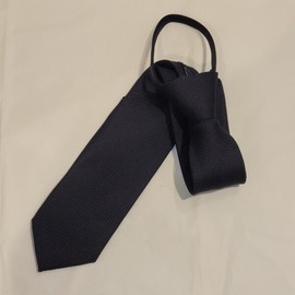 Zen 대구백화점 젠 자가드 무지 지퍼 넥타이(MAKA80-516NV) Daegu Department Store Zen Jagard Solid Zip Tie (MAKA80-516NV)