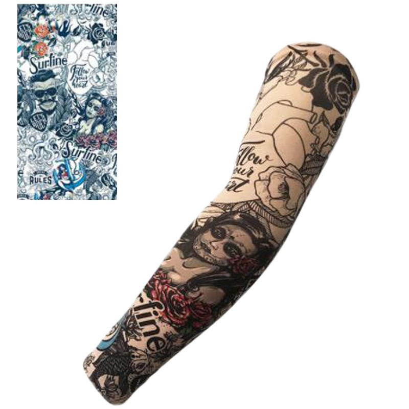 Fukufuku Tattoo Arm Cover, Cold Feeling, Sunscreen, Tattoo Sleeve, Breathable,
