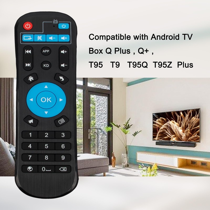 Standard IR Replacement Remote Fit for Android TV Box Q