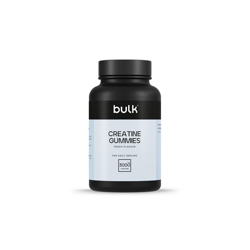 Bulk Kreatin Fruchtgummis, 1 g, Pfirsich, 60 Fruchtgummis