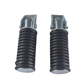 Mini Bike Foot Pegs Foot Rest Pedal for Predator 212cc 196cc 6.5hp for Baja Warrior Massimo for Trailmaster Champion CT70 KZ650 XL600R CMX250 Falcon 200 Motorsports Parts 2 Pack