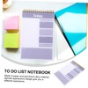 Tofficu Portable Weekly Planner Notebook to Do List Memo Pad