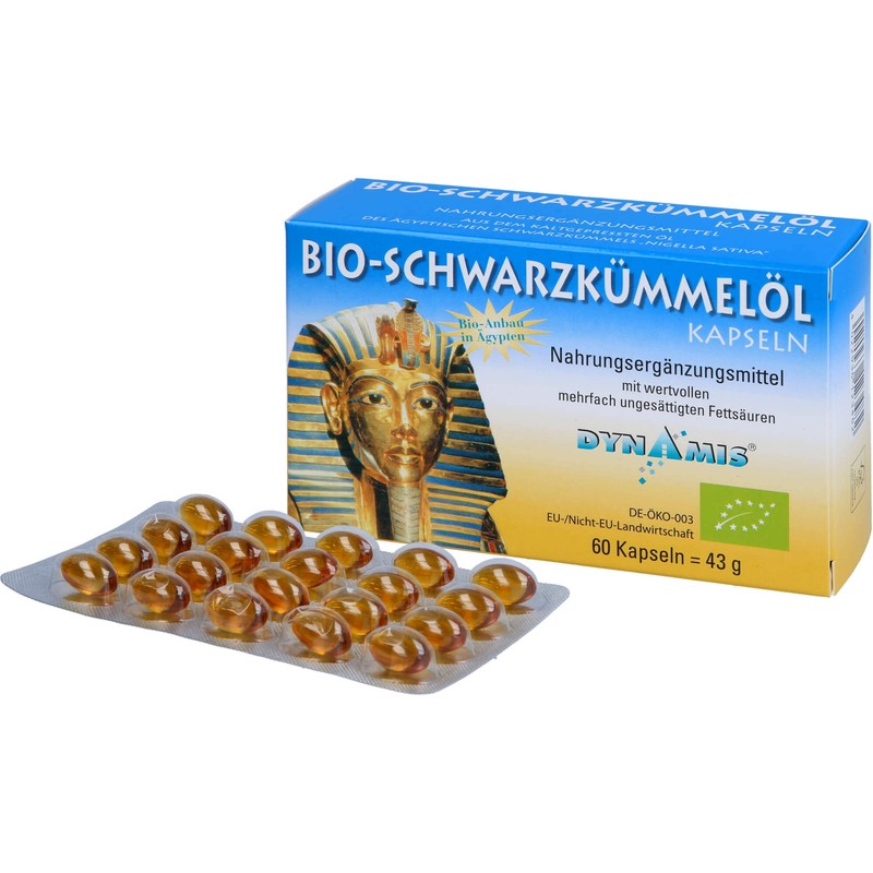 BIO-Schwarzkümmelöl pur, 60 St