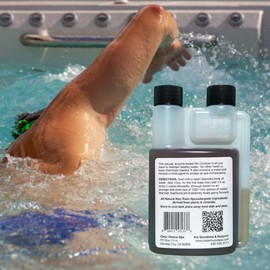 Clear Choice Spa Swim Spa Treatment | Natural, Enzyme-Based Bio-Oxidizer | Non-Toxic, Hypoallergenic | Metal & Mineral Control | 1-Year Supply | Easy to Use | Safe, Chemical-Free