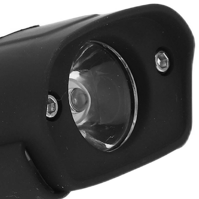 Bike Headlight Aluminum Alloy 5 Levels Black Front Bike Lights