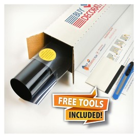 BDF RPRGY Window Film Premium Heat Control and Daytime Privacy Silver Outside, Gray Inside - 48in X 25ft