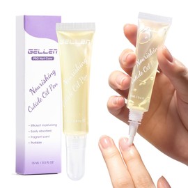 GELLEN Cuticle Oil, Nail Nourishing Oil Pen with Vanilla, Jojoba & VE, Soften Cuticles Strengthen Nail Growth, Leak-free Brush Applicator, Nails Care Treatment for Brittle Dry Hands, On-the-Go