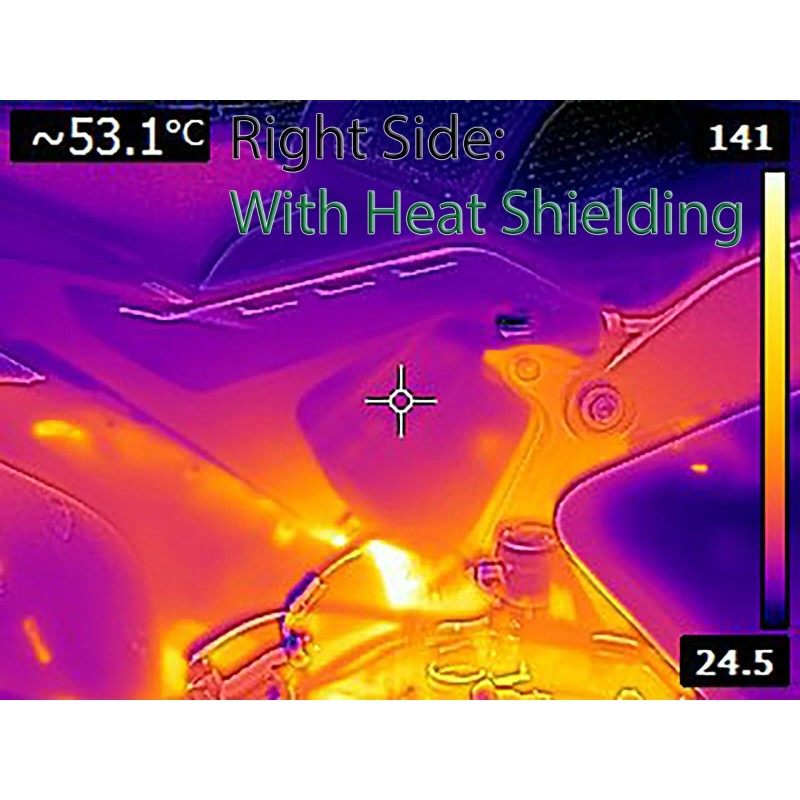 Ducati Spacers Ducati Streetfighter V4 Heat Shield Kit 2020+