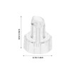 Homoyoyo 8Pcs Facial Suction Nozzle Replacement Tips: Plastic Hydro Dermabrasions