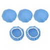sourcing map 5pcs Car Polisher Bonnet Buffing Pad Micro-Fiber Polishing