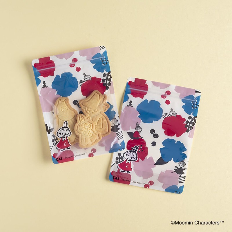 Kai DN0608 Moomin Wrapping Bag, Set of 5, Little My