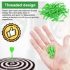 LuminaryLair Pack of 100 soft dart tips, dart short tips,