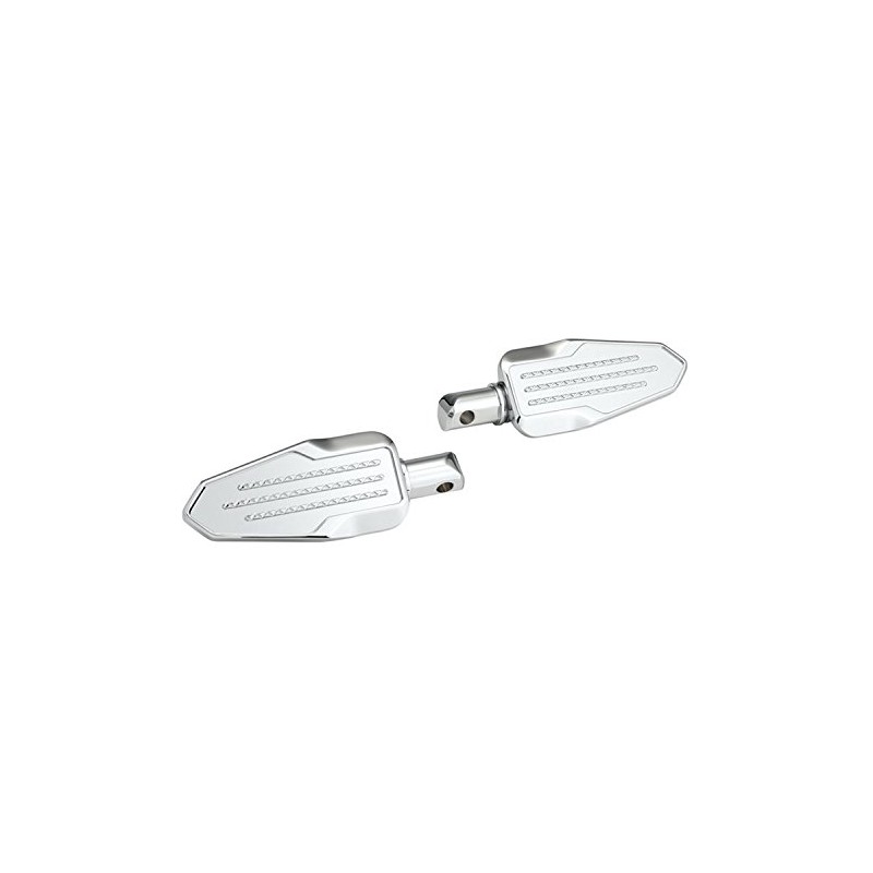 Victory Motorcycle New OEM Chrome Billet Foot Pegs, 2879650-156