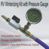 RV Winterizing Kit with Pressure Gauge, 60inch RV Winterize Hose