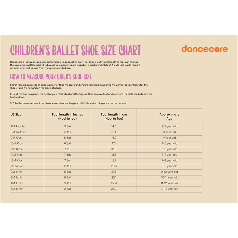 Dancecore Children's Slip-On Canvas Ballet Dance Shoe with Split Leather