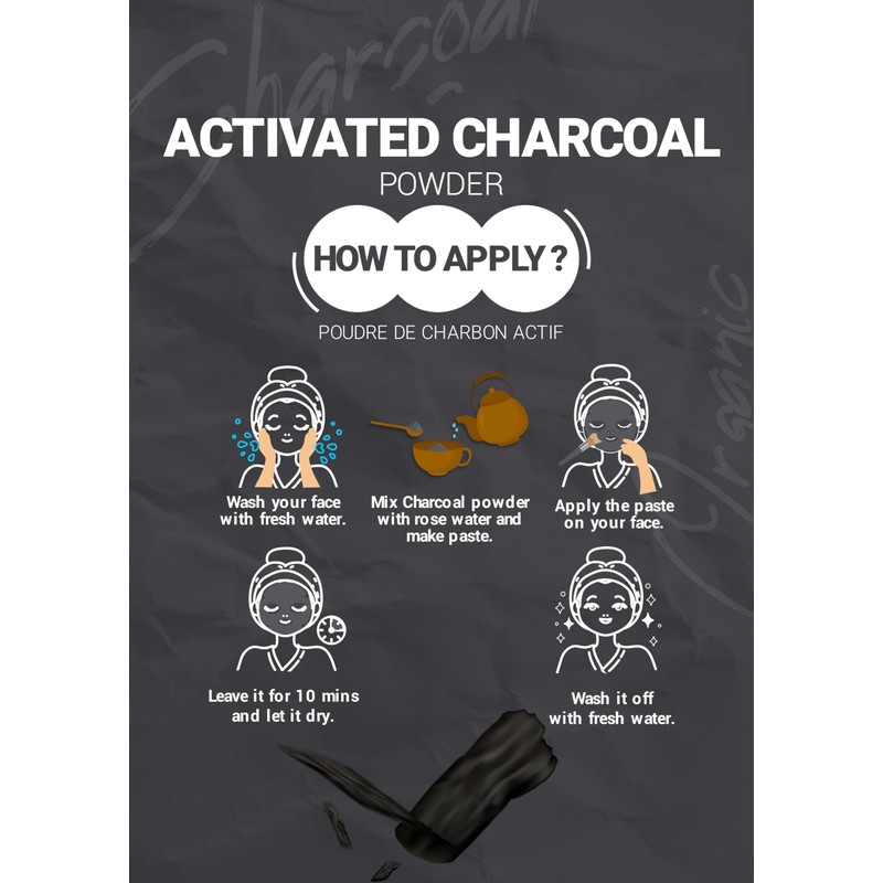 She Made Activated Charcoal