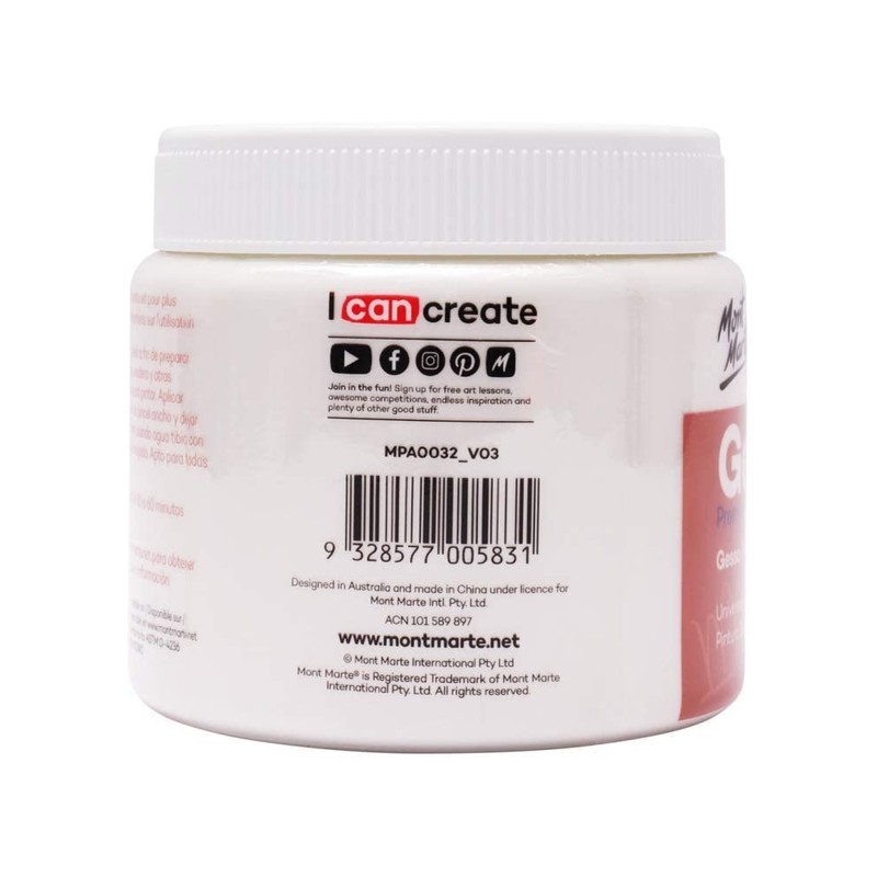 Mont Marte Premium Gesso 16.9oz (500ml)