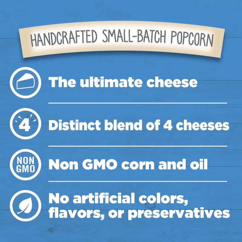 G.H. Cretors Cretors Four Cheese Mix, 5 Oz Bags (Pack