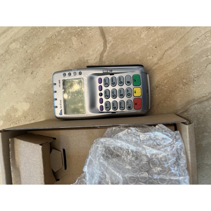 Verifone VX-805 Pin Pad Card Reader 160mb Keypad