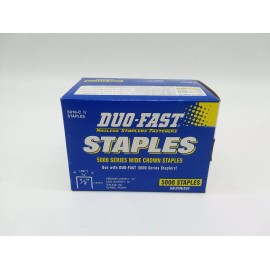 Duo-Fast 5016-C 1/2" Series Wide Crown Staples (5,000Ct)