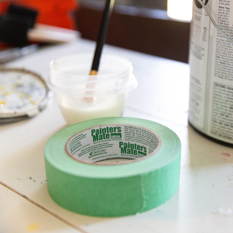 Painter's Mate Green Brand CP 150/8-Day Painter's Tape, Multi-Surface, 24mm