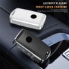 TECART Fit for Mazda Alloy Key Fob Cover Leather Key