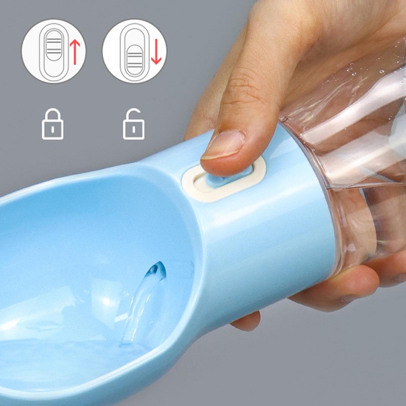 Pet Water Cup Leakproof Plastic Dog Water Bottle Portable Dog