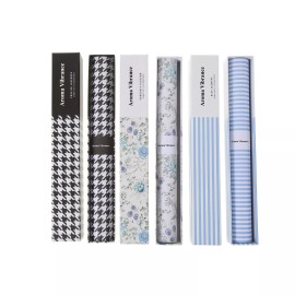 Aroma Vibrance 6 Scented Drawer Liners Non-Adhesive Paper Sheets for Closet, Shelve, Dressers - Sweet Atmosphere