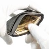 Indenya 1208-01-167 Purse, Coin Purse, G Deer Leather, Black Background