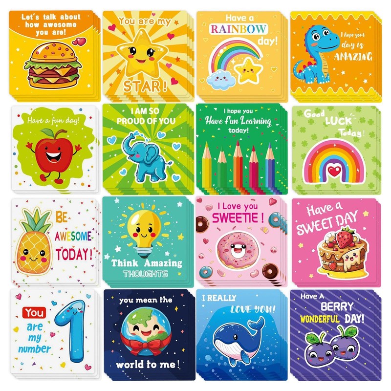 Inspirational Lunch Notes - Positive Lunch Affirmation Quotes Notes -