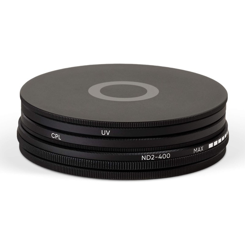 Urth 55mm UV, Circular Polarizing (CPL), ND2-400 Lens Filter Kit