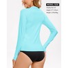 Sofier Rash Guard for Women Long Sleeve Swimsuits UPF 50+