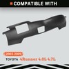 Kojem Dashboard Cover Compatible with 2003-2009 Toyota 4Runner w/Speaker Holes