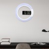 Innovative Modern Style LED Wall Clock Home Decoration with Alarm