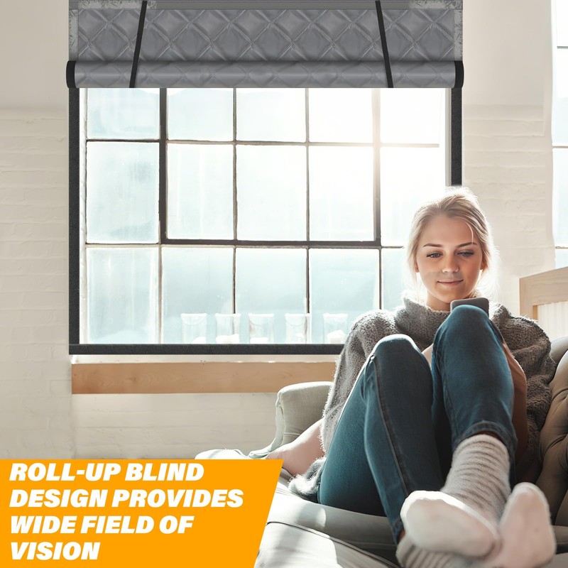Beeveer 63 x 63 Inch Visible Thermal Window Insulation Kit
