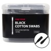 Findew individually packaged black cotton swabs, 180 pieces, 1 piece / 파인듀 낱개포장 블랙면봉, 180개입, 1개