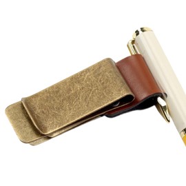 Pen Clip | Pencil Loop Clamp | Multifunctional Vintage Pen Clip Rack for Kids Adults Notebook Planner Paper Erase Board