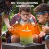 ONLYFIRE OUTDOOR LIVING 2-in-1 Smokeless Fire Pit with Pot Bracket