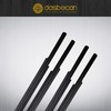 Dasbecan 4Pcs Window Moulding Trim Seal Belt Weatherstrip Compatible with
