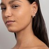 Pancert 3 Pairs Silver Hoop Earrings Set Dainty Stud Earrings