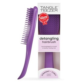 Tangle Teezer Ultimate Detangler Hair Brush - For Wet & Dry Hair - Detangling Brush for All Hair Types - Two-Stage Bristles Reduce Hair Breakage & Remove Knots - Fresh Purple