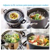 Versatile Premium Stainless Steel Vegetable Steamer Basket - Expandable Food