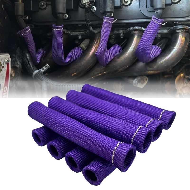 Spark Plug Wire Boots Protection 8 PCS Spark Plug Wire