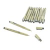 12pcs Waterproof Fine Tip Pens Quick Drying Smoothly Writing Nylon