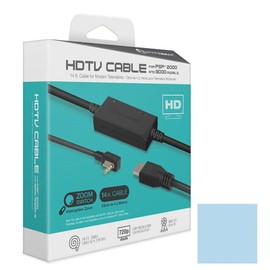 Latest HyperKIN HDMI Converter Cable for PSP® 2000 & 3000 HDTV CABLE For PSP® 2000 & 3000 / Evolution of the Game Screen Just by Connecting it to the Main Unit and TV! No Complying With Cleaning Cloth